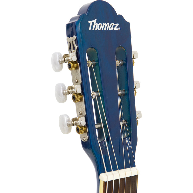 Violão Eletroacústico De Aço Tcg 390 A Eq Azul Thomaz