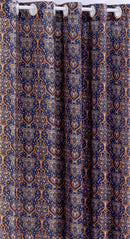 Cortina De Malha Estampada 2,00 Metros Marinho