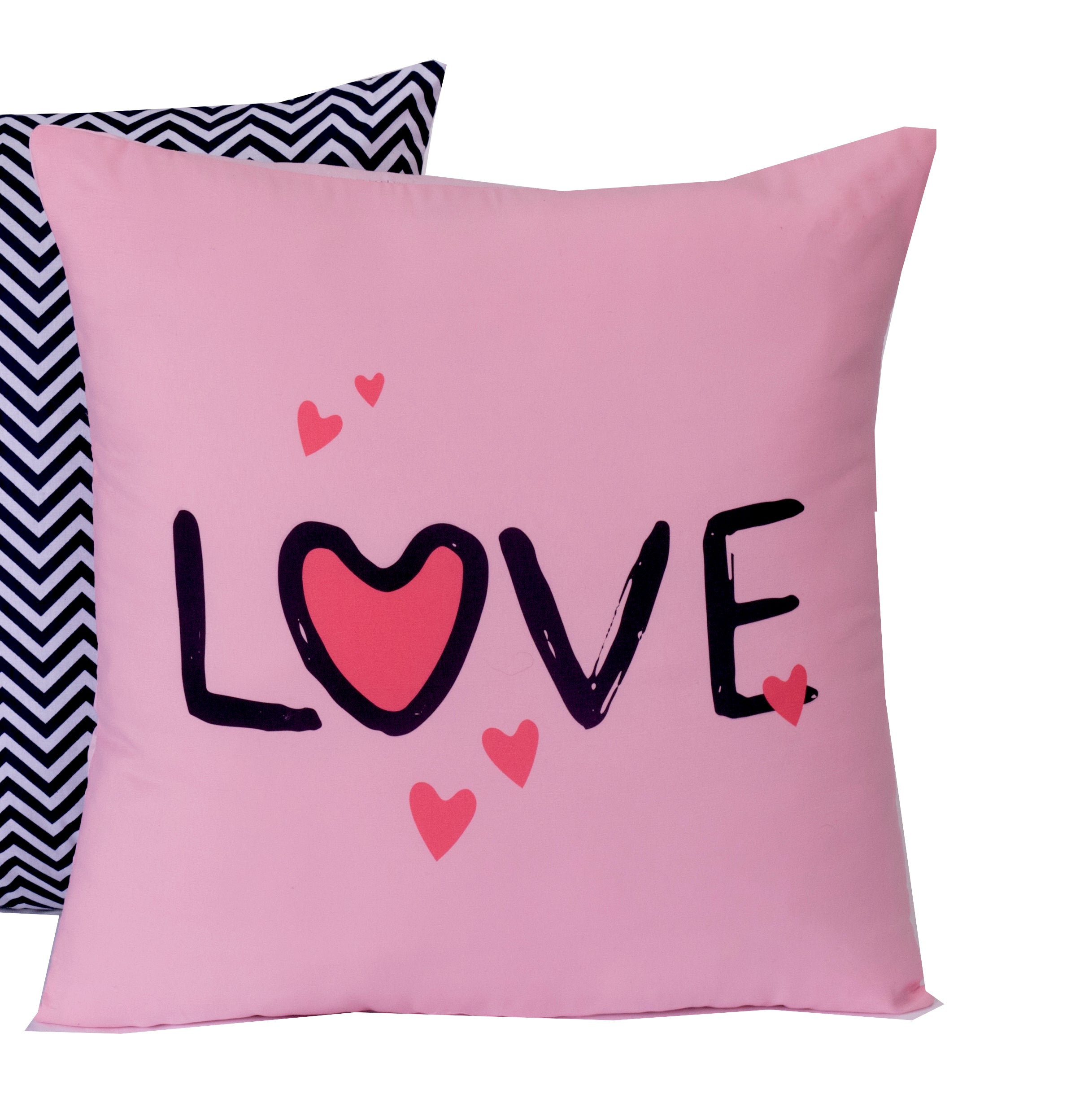 Kit Capas De Almofadas Decorativas Love 04 Peças