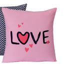 Kit Capas De Almofadas Decorativas Love 04 Peças