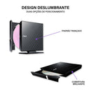 Gravador e Leitor Asus SDRW-08D2S-U CD/DVD Externo