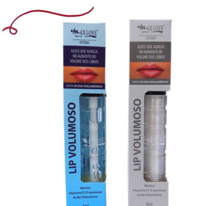 Lip Gloss Volumoso Max Love aumenta boca