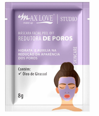 Máscara Facial Argila Max Love Sache 8g