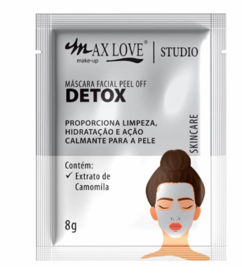 Máscara Facial Argila Max Love Sache 8g