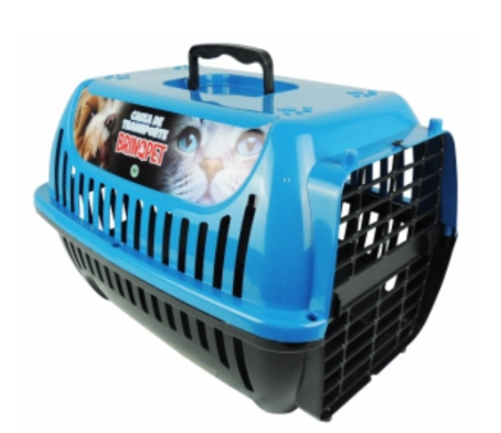 Caixa Transporte Pet N°2 Para Cachorros Pequenos E Gatos Porta 4 Travas