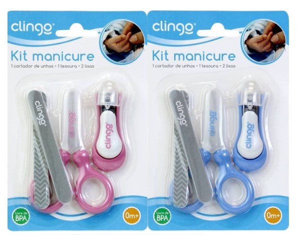 Kit Manicure Infantil - Clingo