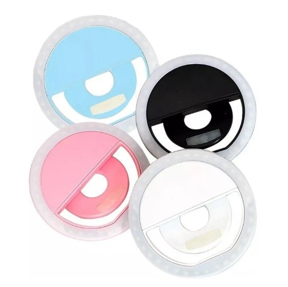 Anel Luminoso Para Celular Flash Selfie Mini Ring Light led Celular