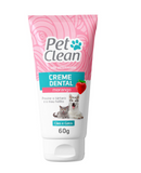 Creme Dental para Cachorro e Gato Pet Clean 60g
