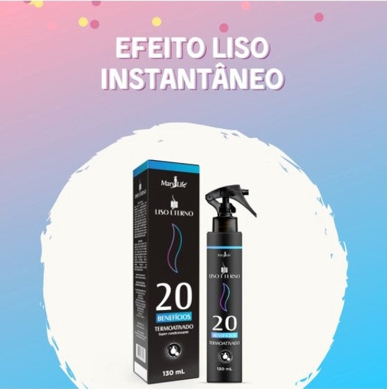 Uso Eterno Spray 20 Benefícios Termoativado Mary Life 130ml