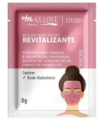 Máscara Facial Argila Max Love Sache 8g