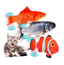 Brinquedo Para Gatos Interativos Peixe Palhaço Elétrico Usb