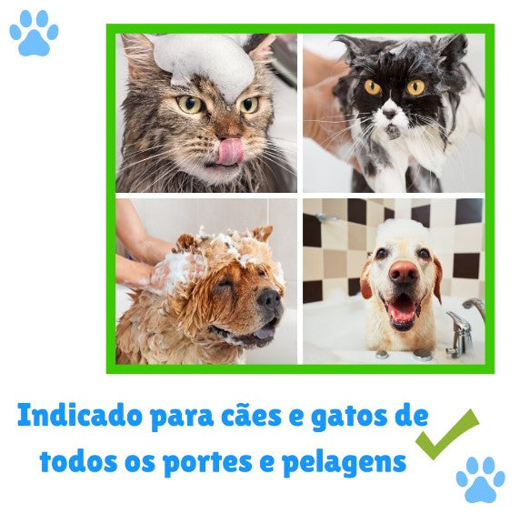 Shampoo e Condicionador para Cachorro e Gato Pet Clean - 700 ml