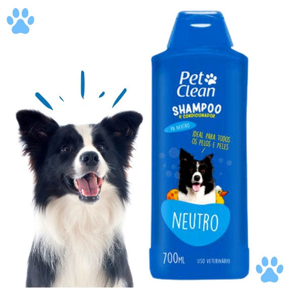 Shampoo e Condicionador para Cachorro e Gato Pet Clean - 700 ml