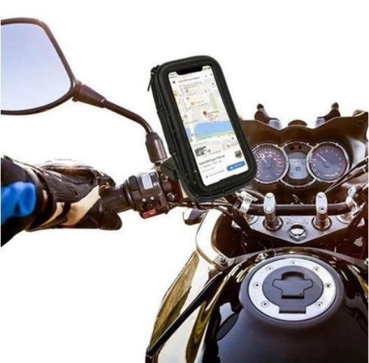 Suporte Case Capa Celular À Prova D'água 6,5'' Gps Moto SUP Bike Guidom