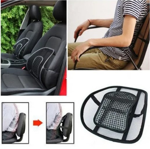 Suporte Apoio Lombar Encosto Ergonômico Cadeira Banco Carro Corretor Postural Ortopédico