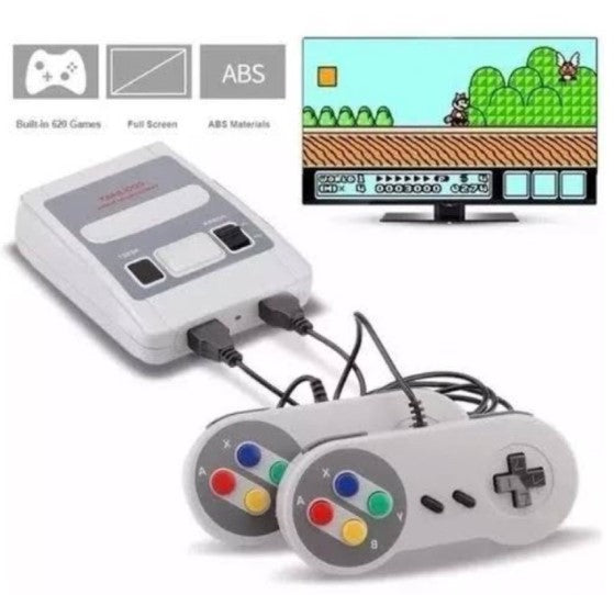 Video Game Classic Super Nintendo Mini Snes 8 Bits 620 Jogos