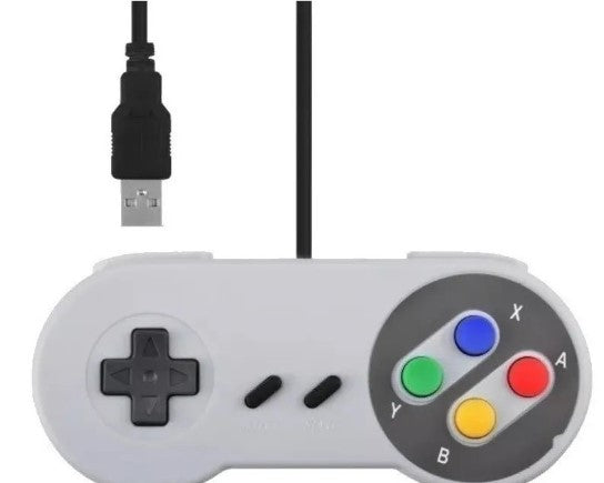 Controle USB Super Nintendo Snes Manete Joystick