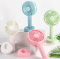 Mini Ventilador Portátil De Mão E Mesa