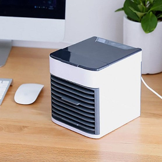 Mini Ar Condicionado Portátil Arctic Air Cooler Umidificador Climatizador Luz Led