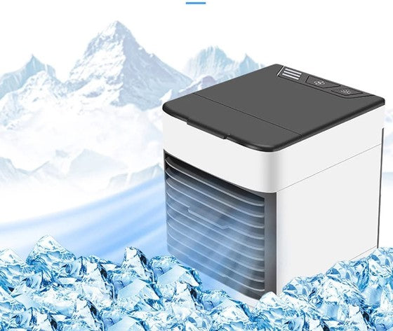 Mini Ar Condicionado Portátil Arctic Air Cooler Umidificador Climatizador Luz Led