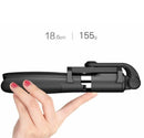 Bastão Pau Selfie Tripé Controle Bluetooth Retrátil Celular Suporte Portátil Universal Mesa Câmera Monopod 3 em 1 GoPro iPhone