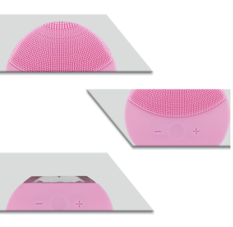 Escova De Silicone Esponja Elétrica Massageador "Forever" Limpeza Facial