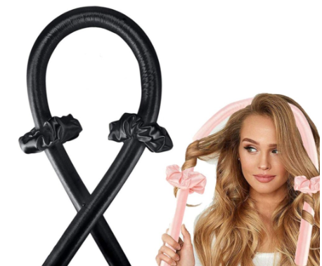 Modelador Curvador de Cabelo Cachos sem Calor Noturno de Cetim Antifrizz Enrola Cabelo Heatless Curls