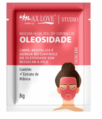 Máscara Facial Argila Max Love Sache 8g