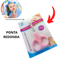 Tesourinha Para Unha Do Bebê Ponta Redonda 9.5 cm