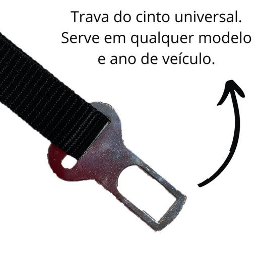 Cinto de Segurança para Animais de Estimação Ajustável, Proteção para Viagem com Pets, Cachorro e Gato