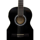 Violão Eletroacústico Kids De Nylon Tcg 360 Eq Preto Thomaz