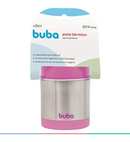 Pote Térmico Infantil Aço Inoxidável Para Refeição 350ml 6+ Meses Rosa - Buba