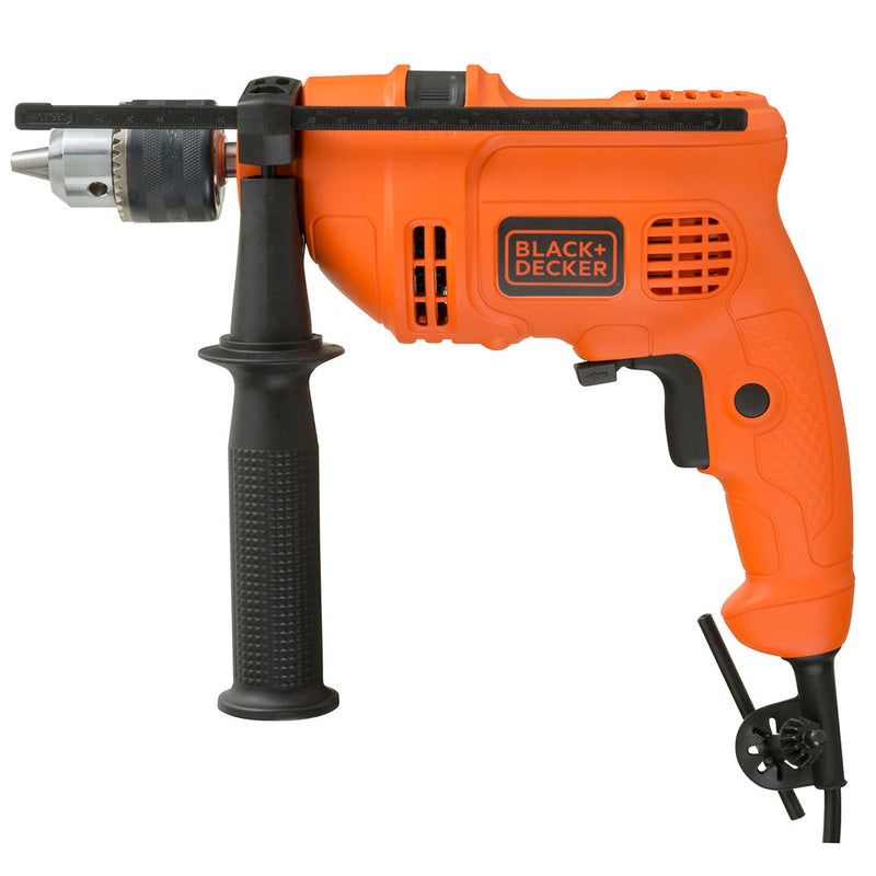 Furadeira De Impacto Vel. Variável E Reversível 1/2 Pol. 560w - Black Decker - Tm555b2 220v