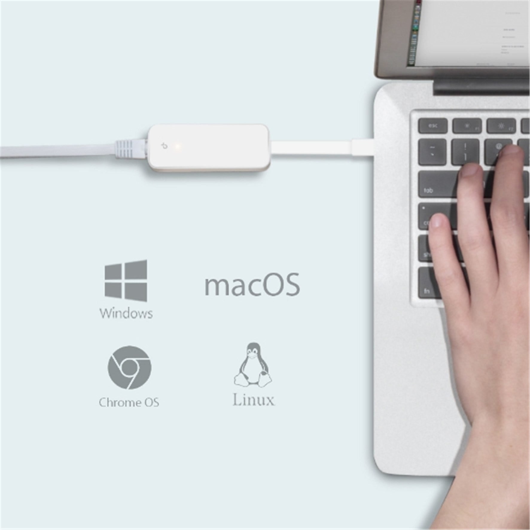 Adaptador de Rede TP-LINK  USB-C - UE300C