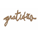 Kit Plaquinha Decorativa Gratidão Com 4 Quadrinhos Natural