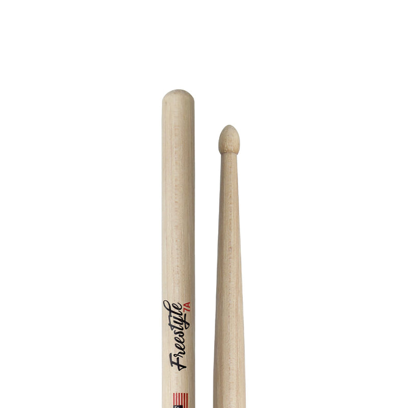 Baqueta American Concept Freestyle 7a Ponta De Madeira Fs7a Vic Firth