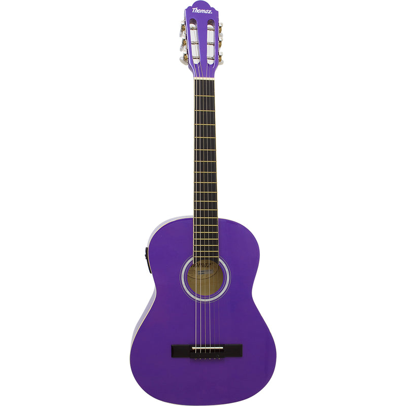 Violão Eletroacústico Kids De Aço Tcg 360 A Eq Roxo Thomaz