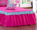 Kit Colcha Solteiro Barbie Rosa 03 Peças