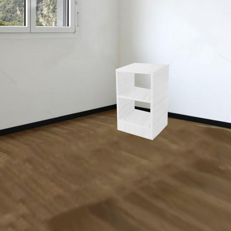 Mesa De Cabeceira Sem Gaveta Branco Em Mdf