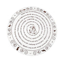 Mandala Oração De São Francisco Em Mdf 60 Cm