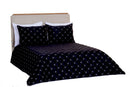Kit Colcha Cobre Leito Luan Queen Size - 03 Peças Preto