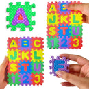 Tapete Eva Infantil Letras Números Tatame Didático Alfabeto