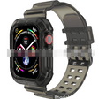 Pulseira transparente esportiva + estojo para Apple Watch