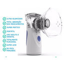 Nebulizador inalador ultrassônico portátil