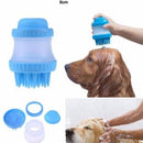Escova De Silicone Para Banho De Cachorro E Gatos