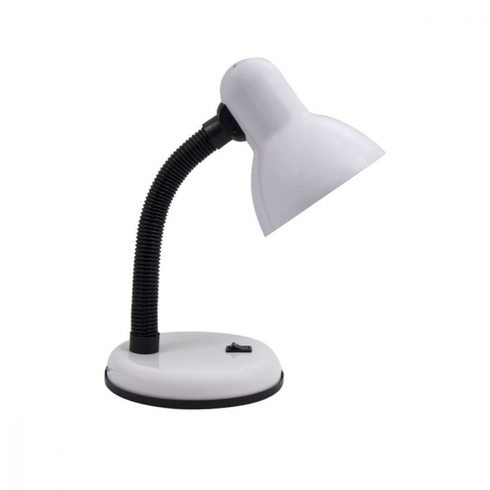Abajour Luminaria P/ Mesa Volta As Aulas Branca C/ Led 3w