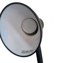 Luminária Abajur Flexível 37cm Led Preto Forte Escritório
