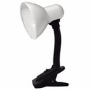 Luminária Abajur Flexível 37cm Led Branco Forte Escritório