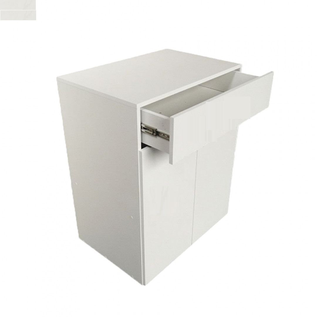 Balcão Multiuso Branco Em Mdf