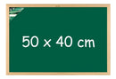 Lousa Quadro Verde Infantil 50x40 Madeira Pinus Souza